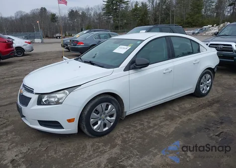 2013 Chevrolet Cruze Ls Auto z USA, uszkodzony, nr VIN 1G1PA5SG8D7302757